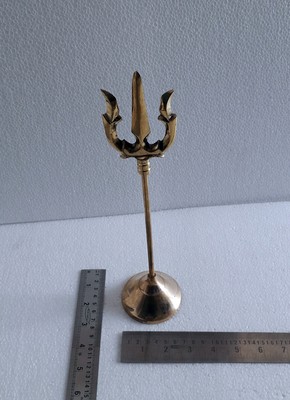 Shiva Durga Kali Maa Trident Weapon Trishul Brass Statue Genuine Brass 196 Gm Ebay shiva durga kali maa trident weapon trishul brass statue genuine brass 196 gm ebay
