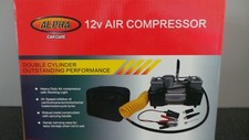 12 Volt Air Compressor Heavy Duty Twin Cylinder 150 PSI Car/Van/4X4/Motorhome 