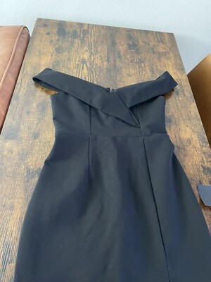 lulus classic glam off the shoulder dress Lulus Black Classic Glam Off the Shoulder Dress Size Small $76