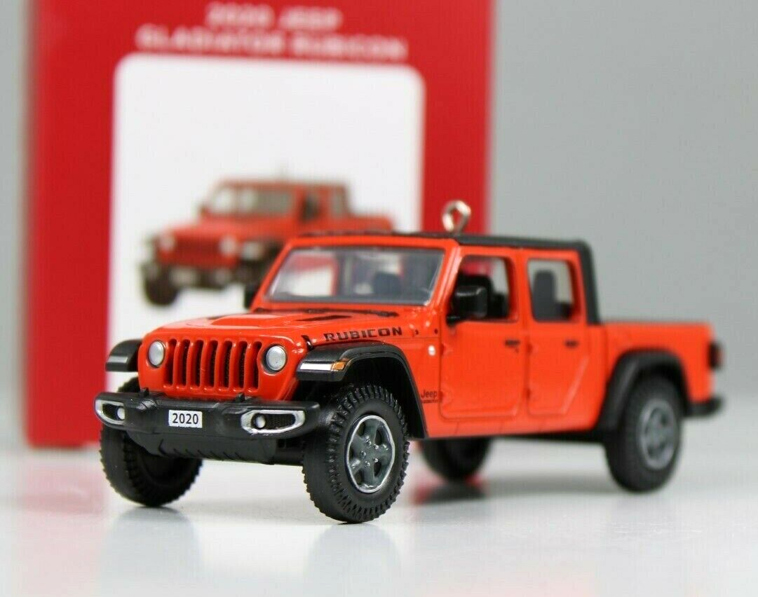 Hallmark 2020 Jeep Gladiator Rubicon Die-Cast Christmas Ornament Keepsake 2021