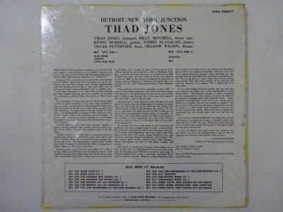 Thad Jones Detroit-New York Junction Blue Note BLP-1513 Japan