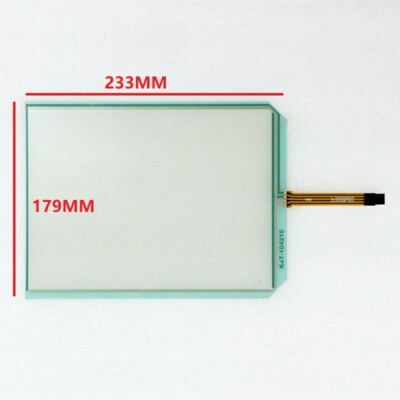 For MicroTouch 3M PN RES-10.4-PL4 95421 4wire Touch Screen Glass 233*179mm