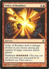 Volley of Boulders NM, English MTG Duel Decks
