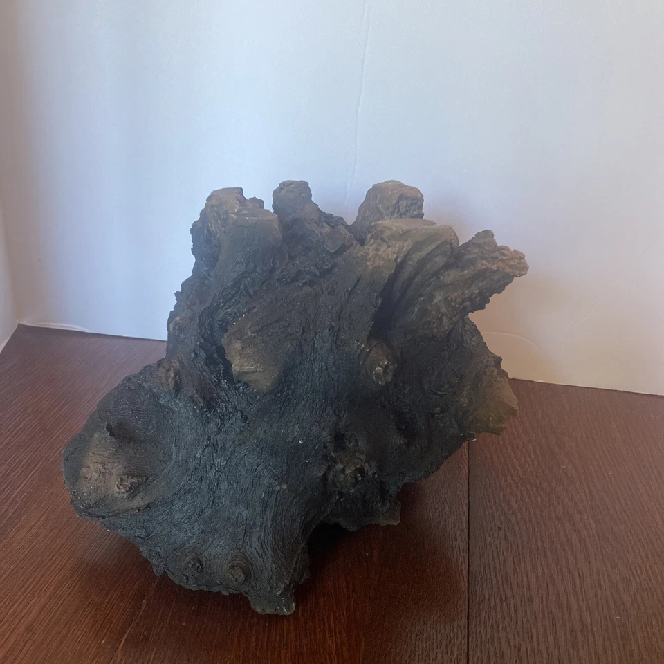 Roca de paisaje grande, resina de aspecto natural acuario pecera decoración Foto 3 de 4