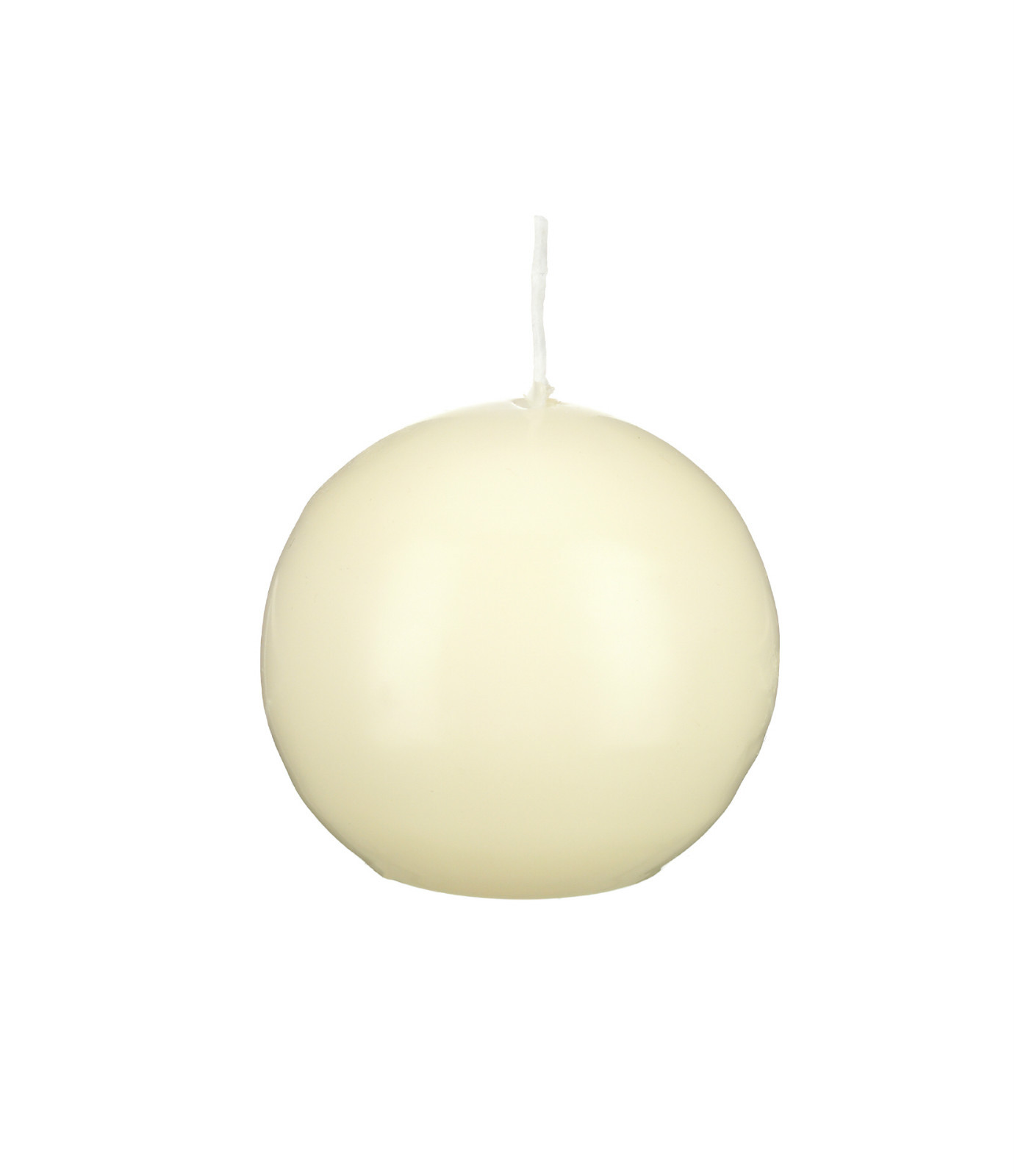 Kugelkerzen 16er Set Beige - Deutsche Markenkerzen 6cm RAL Qualität