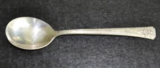 WM Rogers Silverplate Flatware Vintage Mountain Rose Sugar Spoon - Replacement