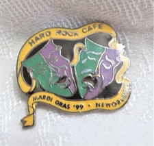 Hard Rock Cafe Pin New Orleans Mardi Gras 1999 Comedy Drama Mask 116