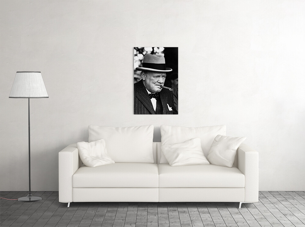 Poster Winston Churchill Graffiti Handmade - Decorazione Parete Moderna, Regalo Per Uomo E Donna - Foto 6