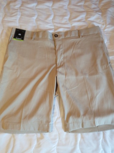 Men's Murano Performance Short Beige Size 40 - Picture 2 of 6