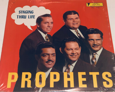 Prophets Quartet Singing Thru Life PG719 Gospel Record Album  Lp 844