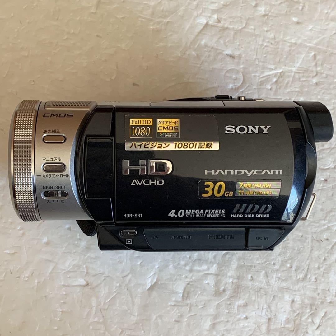 HDR-SR1 ハンディカム　SONY 1080 HDD 30GB ビデオカメラ Sony Handycam HDR-SR1 30GB Hard Drive High Definition Video
