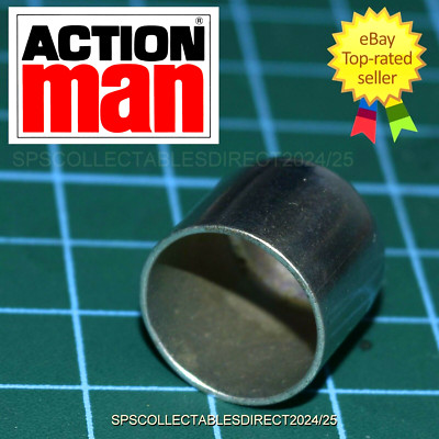 Action Man Vintage Palitoy seltene 1. Ausgabe Metall Kleiderbecher c1964-69 KOSTENLOSER VERSAND UK