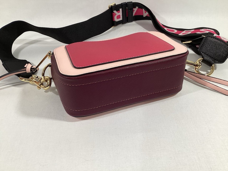 Marc Jacobs Handbag Purse 'The Snapshot' Crossbody Coated Excellent