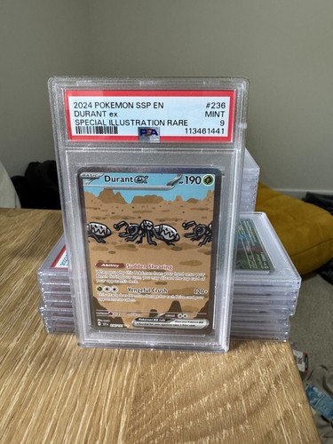 2024 POKEMON SSP EN DURANT eX SPECIAL ILLUSTRATION RARE #236 MINT 9 - Picture 1 of 2