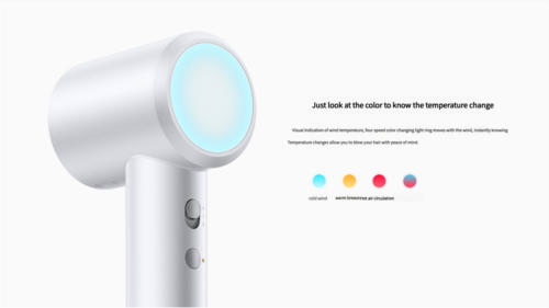 Xiaomi Mijia Secador de Pelo 1600W Dispositivo de Peinado Ventilador de Cuidado del Cabello de Alta Velocidad Verde - Imagen 9 de 12