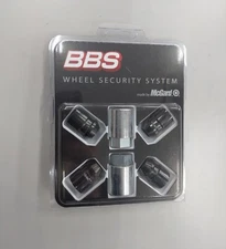 BBS genuine Lock nut KIT M12X1.25 OEM PLNM125C Black New