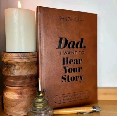 Vatertag Papa Geschenk Notizbuch Journal Papas Geschichte Teilen Leben und Liebe