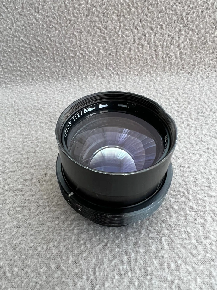 RARE Soviet lens TELOR 1 : 2 / 85 Red O - Image 2 of 4