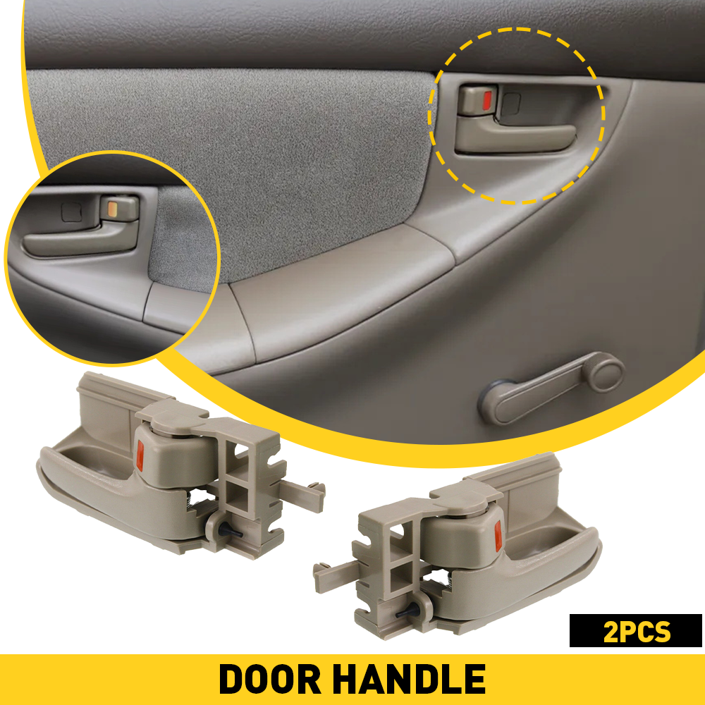 Interior left+right Side Door Handle Fit 2003-2008 Toyota Corolla