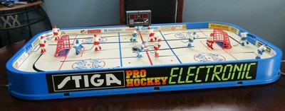 Stiga Pro Hockey Electric Table Top Hockey Game Table Hockey