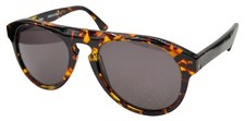 SEE 9655 Tortoise Oval Sunglasses Italy W/ NEW LENSES