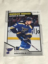 2020-21 Upper Deck O-Pee-Chee Update Marquee Rookies Niko Mikkola #624 Rookie RC