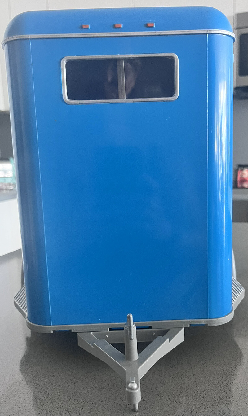 Vintage Breyer Show Horse Trailer 2 Stall 2002 12x13.5x11 Blue eBay