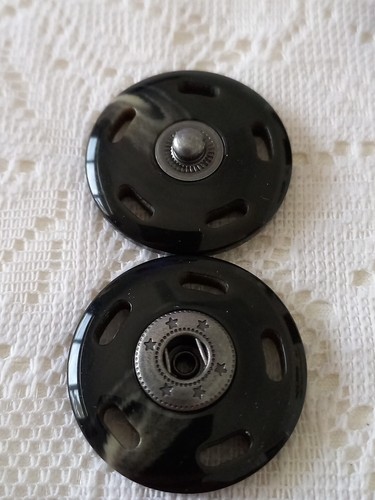 1 Large Chunky Plastic 34 mm Sew On Press Studs - Picture 3 of 5