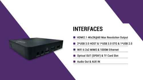 UGOOS UT8 4GB 32GB RK3568 Android 11 TV Box WIFI 6 1000M BT5.0 Set Top Box - Picture 4 of 8