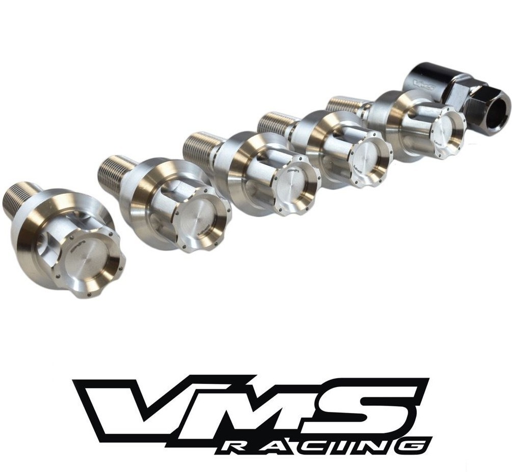 M&M MASSES TYPE7【UFO】Aluminum S VMS RACING 20 PORSCHE CAYMAN & S 987 STAINLESS STEEL LOCKING LUG