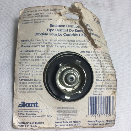 STANT 11800 FUEL CAP~New, Sealed!! (See Pics) - Picture 3 of 4