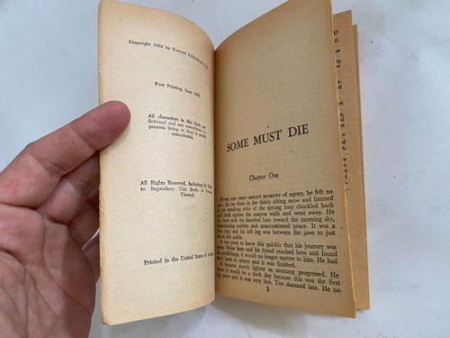 Some Must Die Gil Brewer rare US 1st Ed Gold Medal 50s Crime Pulp sleaze - Bild 6 von 8