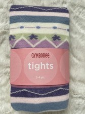 NEW Gymboree Fairisle Tights, Size 3-4 Years