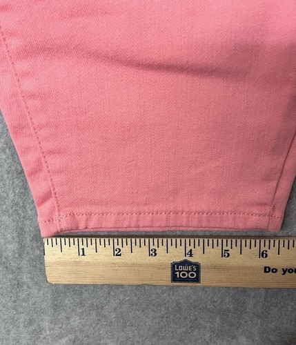 Talbots Pants Women's 16 Jegging Crop Pink Casual Classic Stretch High Waist - Picture 12 of 14