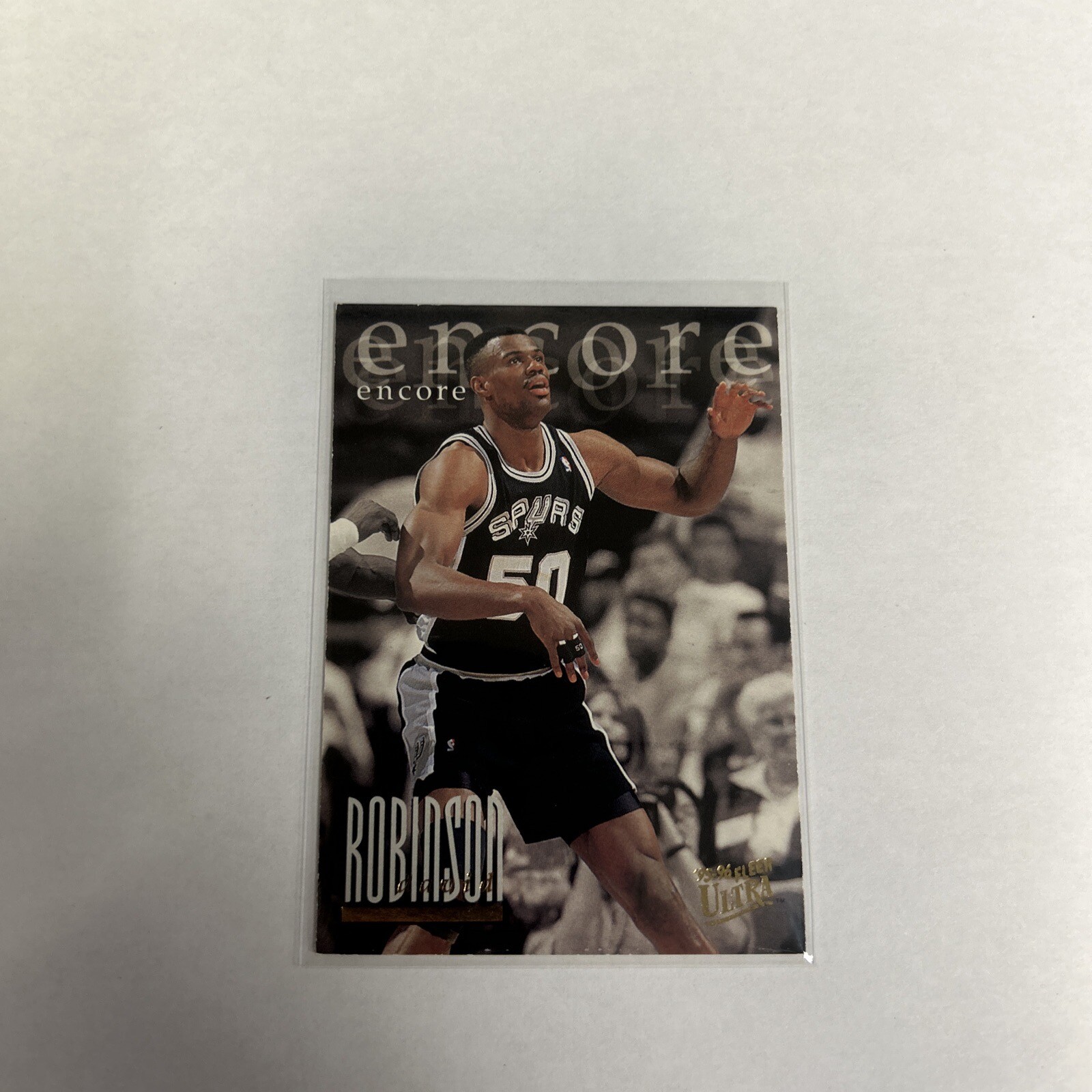 1995-96 Fleer Ultra - #335 David Robinson