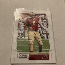 2019 Score Football #395 Zach Allen Rc