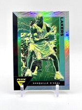 Shaquille Shaq O'Neal LA Lakers 2020-21 FLUX Silver Prizm Parallel #186 🔥