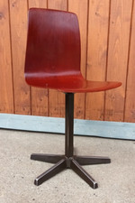 Schulstuhl Pagholz Kinderstuhl Vintage 60er Holz & Metall Stuhl Retro 70er 1/3