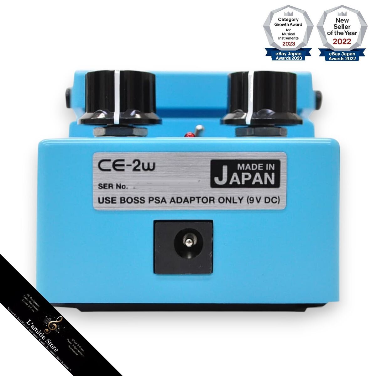 BOSS CE-2W Chorus WAZA CRAFT Analog Sounds Compact Guitar BOSS CE-2W Chorus WAZA CRAFT Analog Sounds Compact Guitar
