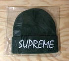 Supreme FTP Beanie VERT FONCÉ neuf