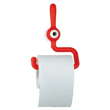 Koziol TOQ Toilet Paper Holder - STRAWBERRY RED