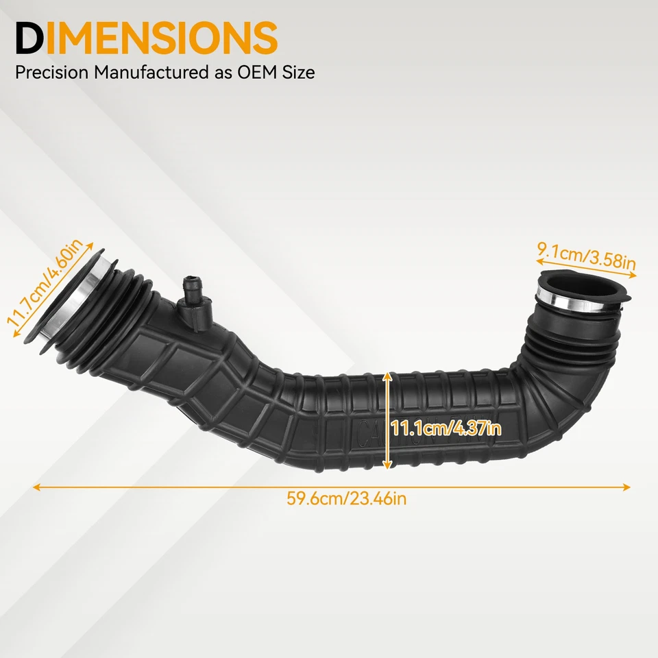 For Ford Ranger Explorer 1992-1994 V6 4.0L Car Air Intake Tube Cleaner Hose Pipe Foto 4 de 4