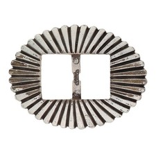 1" Set 5 Concho Vintage Belt Buckle Sunburst Southwest Rodeo Native American