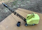 Vintage 1959-60  TONKA Lime Green Hi-Way Drag Line with Bucket