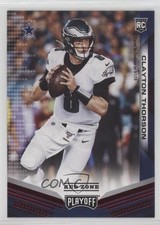 2019 Panini Playoff Rookies Red Zone Clayton Thorson #242 0q3