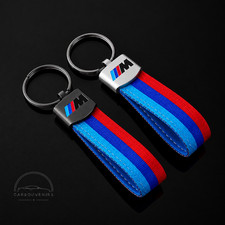 Bmw Schlüsselanhänger für BMW M Motorsport Blau Rot Schwarz Silber