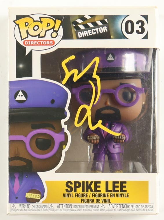 Spike Lee Signed Director #03 Spike Lee Funko Pop! Vinyl Figure (Beckett)