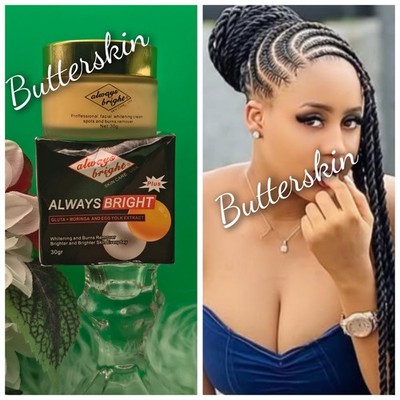 Always Bright gluta + moringa and egg extracte whitening Face Cream 50g