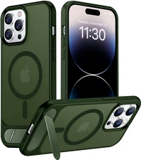 Temdan Magnetic Compatible with iPhone 14 Pro Max Case, Built-in Invisible Ki...