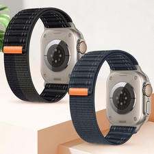 For Apple Watch Series 11 10 9 8 7 6 5 4 Ultra Nulon Adjustable Loop Strap Band